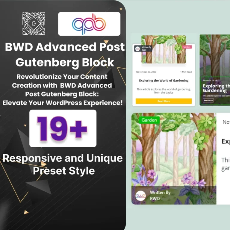 Advanced-Blog-Post-Block-Plugin-For-Gutenberg